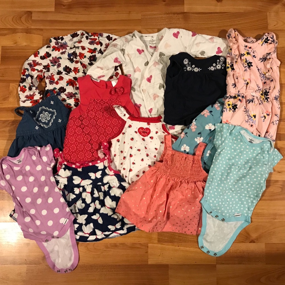 BUNDLE 6-9mo girl’s summer clothes